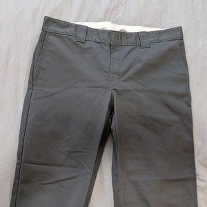 Grey Dickies Work Pants Mens XL 38X30